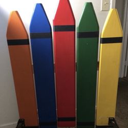 Custom Made CRAYON Twin Headboard 