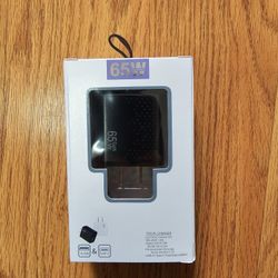 65W Type USB C Super Fast Wall Charger+Cable For Samsung Galaxy S23 S22 S21 S24 Black + 3FT Cable