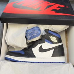 Jordan 1 Black / Blue Sz 10.5 