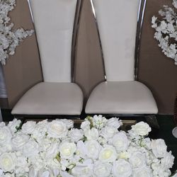 Wedding Luxury CouplesThrone Chairs For Sale. Set Of 2