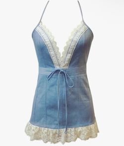 Denim summer dress