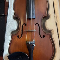 Santini 4/4 Violín. Full Size. Italian Engineering. Ready To Play. Rich Sound. Fine Woods. 