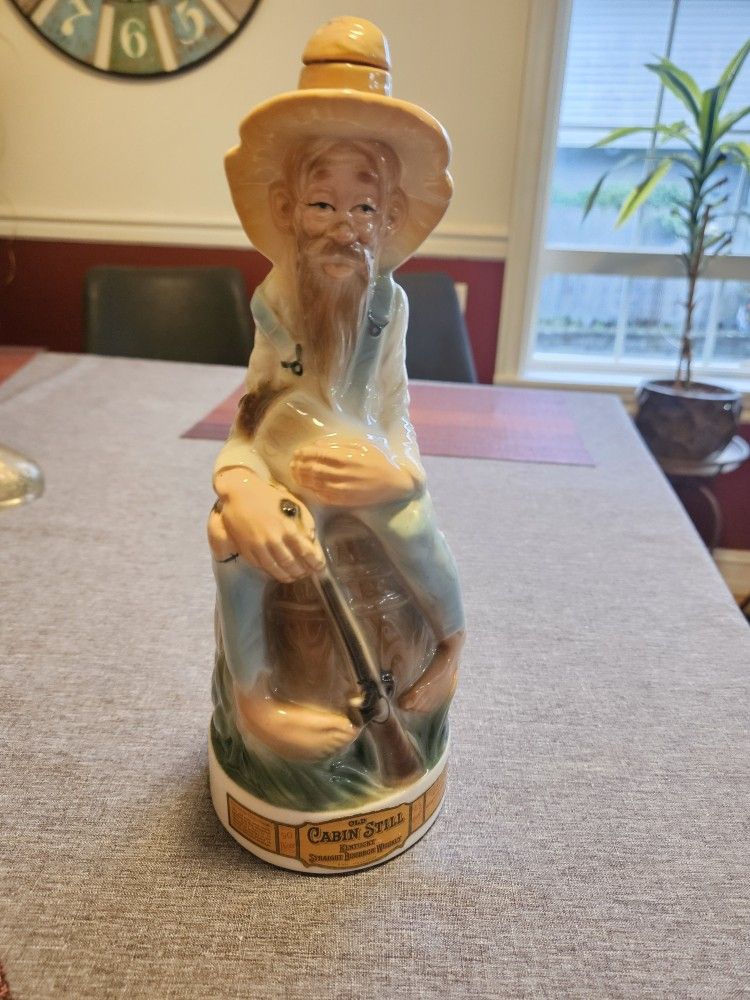 Vintage Hillbilly Whisky Bottle