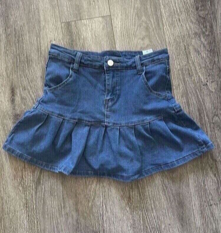mini jeans skirt