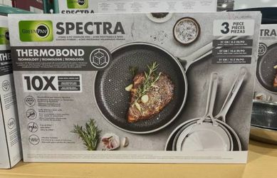 GreenPan 3-Piece Spectra Hybrid Frypan Set (I