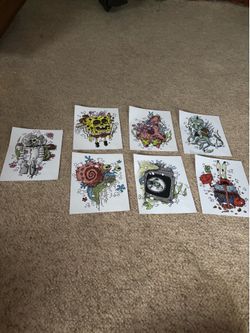 Huge Dark Pop-Art Cartoon Print Collection (10 Prints) - Nerdgasmatron & More