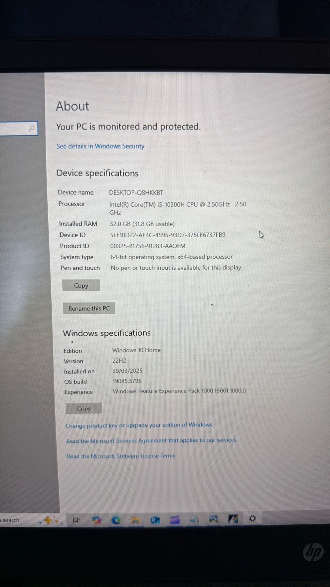 Pc Laptop Pavilion 16 Omen RTX 1660 TI 32gb Ram