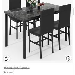 New Table And Queen Bed Frame 