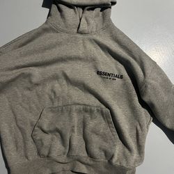 Dark Oatmeal Essentials Hoodie