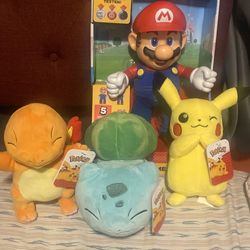 Pokémon plushies