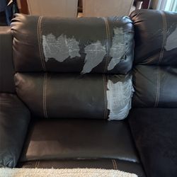 Free Leather Sectional Couch