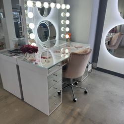 Glam Vanity Set Same Day Delivery No Money Down No Credit Need 0% Interest 