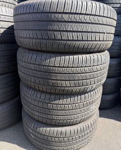 ❇️💢 235/45/18 Pireli set de Tires con 80% de vida las 4
