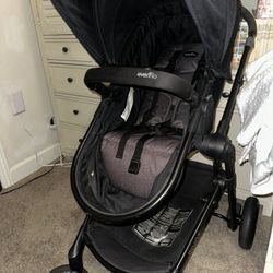 Evenflo Pivot Modular Travel System with LiteMax Infant Car Seat
