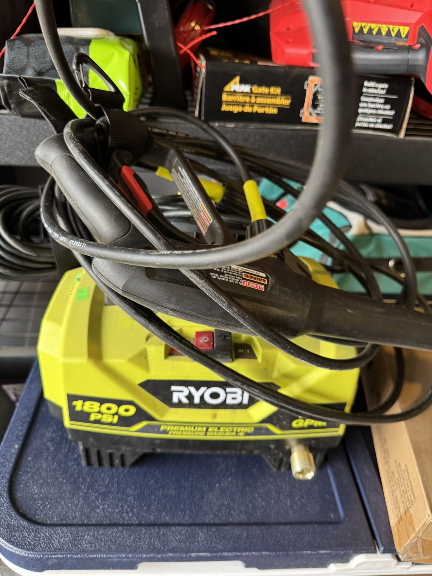 RYOBI ELECTRIC PRESSUE WASHER