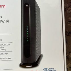 Cable Modem Plus Router, Works With RCN