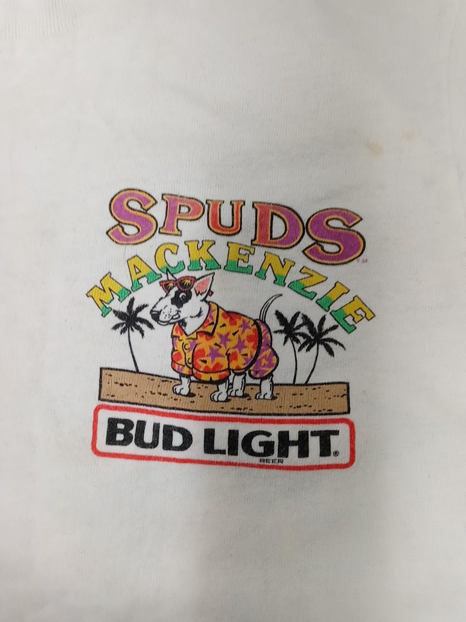 Spuds Mackenzie T Shirt circa 1986