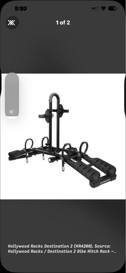 Bike Rack Vehicle Mount Hollywood Racks Destination 2 Model HR4200 $125 6 PEORIA, AZ
