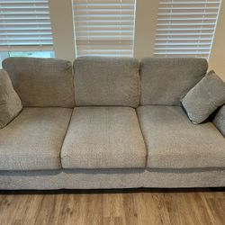 Comfy Gray 3-Seater Sofa