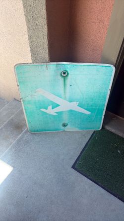 Airport sign