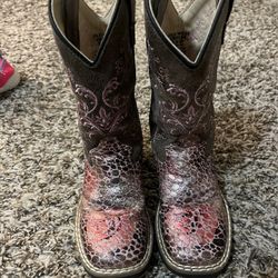 Pink Kids Boots 