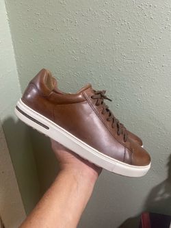 Birkenstock Unisex Suede Bend Sneakers COGNAC BROWN Size 11