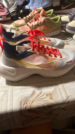 Nike Low-Top Sneakers White Red Blue Yellow