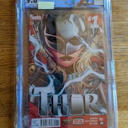Thor #1 CGC 9.6 Jane Foster Becomes The Mighty Thor