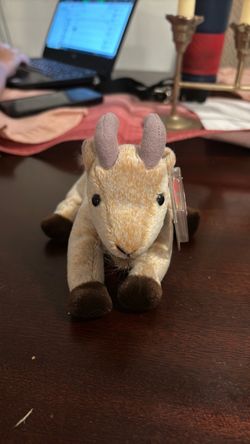 Ty Beanie Baby Goat Plush with Tag