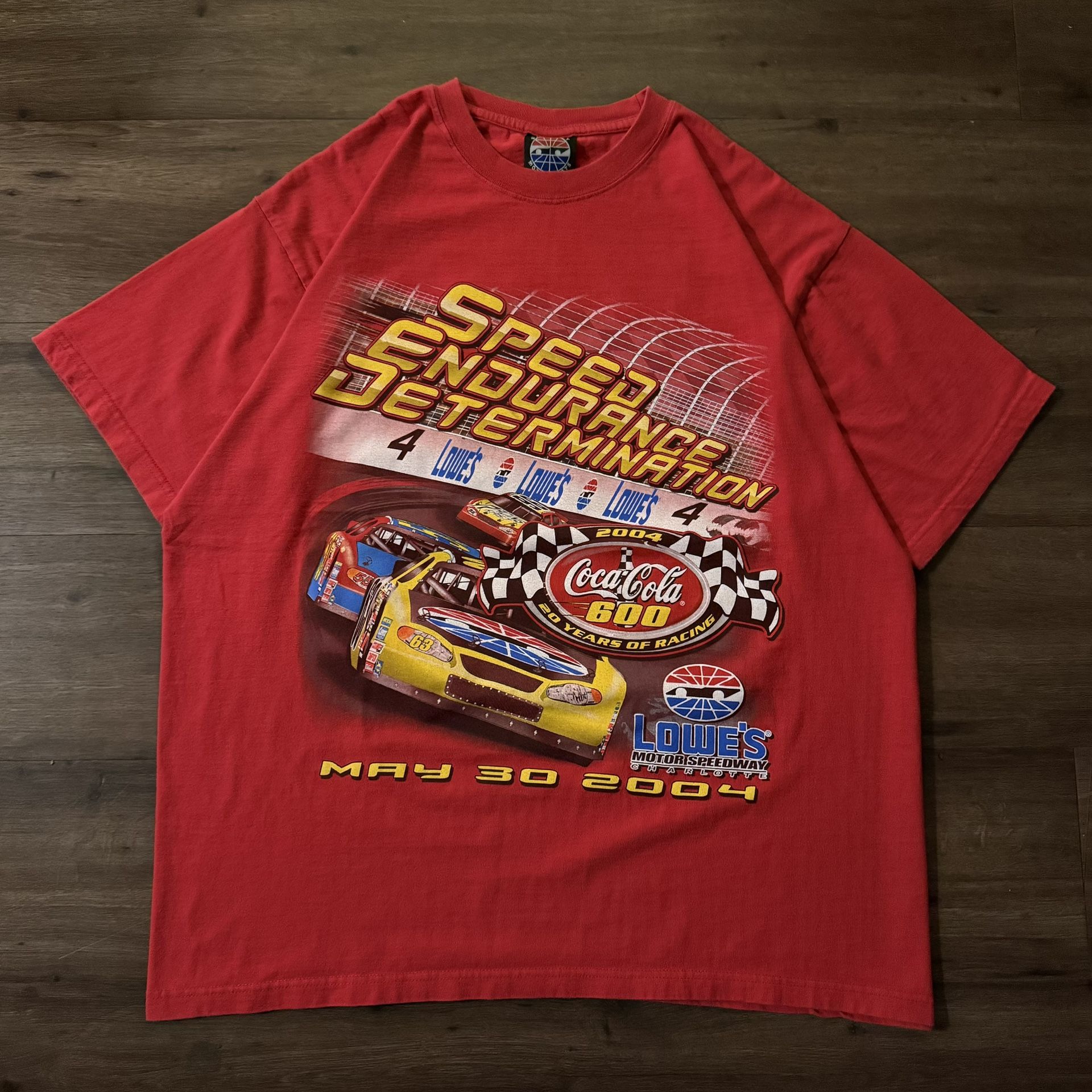 Men’s Vintage Coca-Cola 600 NASCAR Shirt 