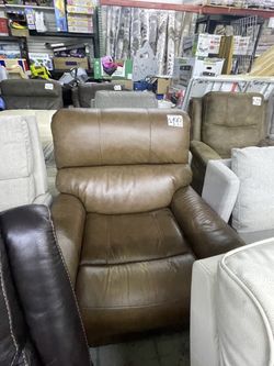 Leather Recliner Chair