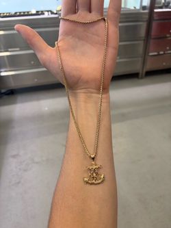 Gold chain set