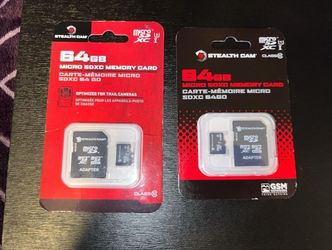 64g SD Cards