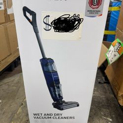 Aspiron Cordless Wet Dry Vacuum Cleaner and Mop for Hard Floors, Manual Water Spray, Smart Voice Reminder, Long Run Time Vacuum Mop Combo for Messes, 
