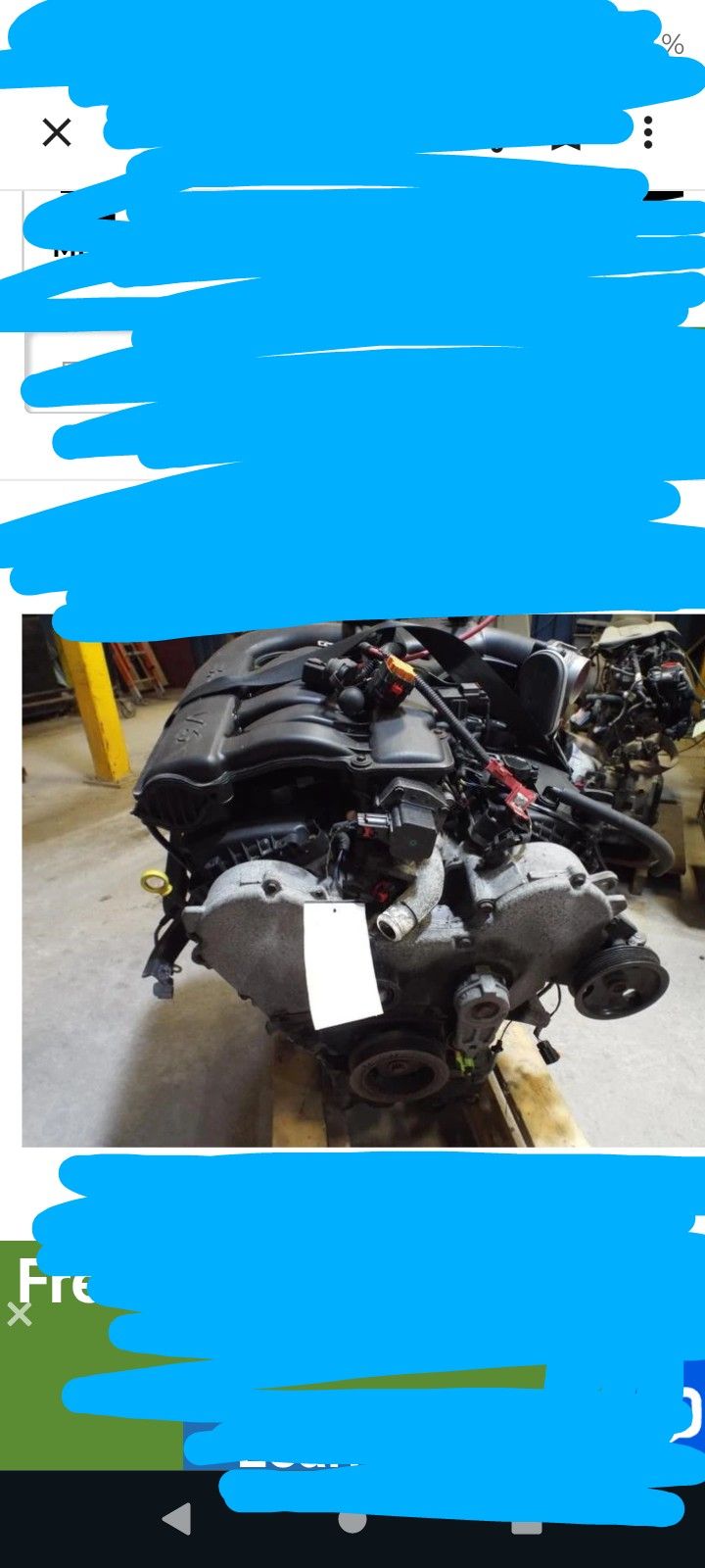 Motor Dodge , Chrysler,2010 ,3.5 V6