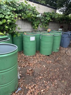 55 Gallon Metal Drums Barrel