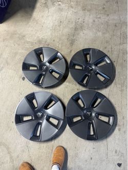 Tesla Model 3 OEM 18” Aero Wheel Covers – Set of 4