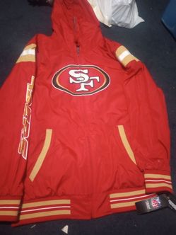NFL San Francisco 49ers Zip-Up Hoodie Jacket