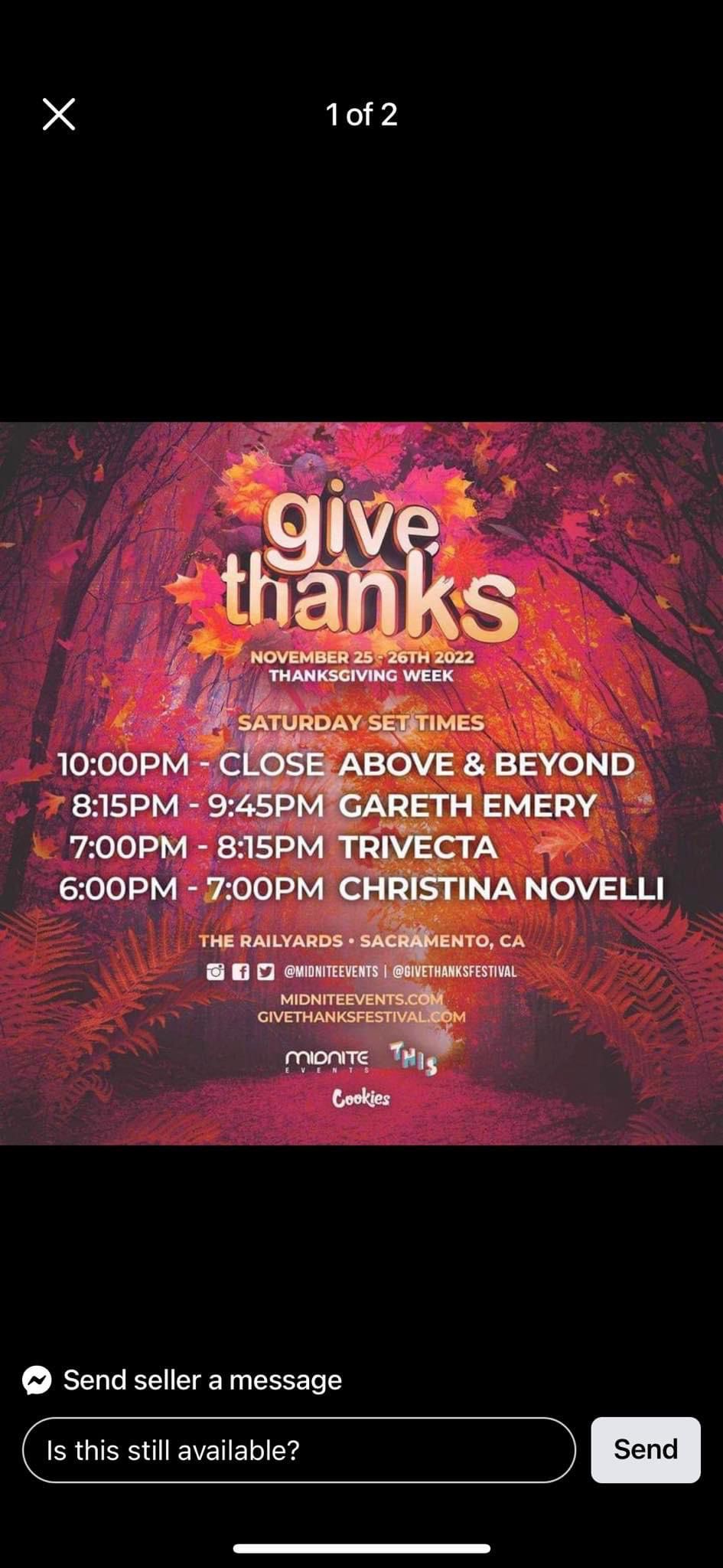 Give Thanks Day 2 