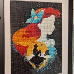 Little Mermaid Handmade Diamond Art