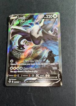 Lugia V alt art silver tempest