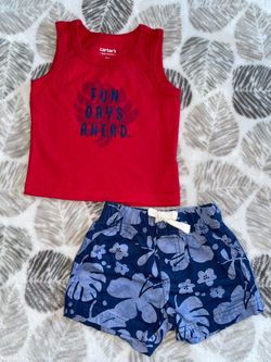Carter 6 months baby boy outfit