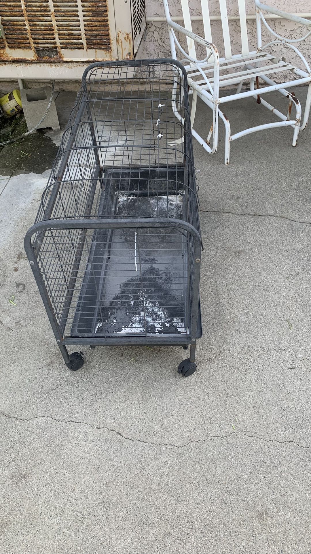 Cage For Bunnies, Or Guinea Pig. Small Animals. 