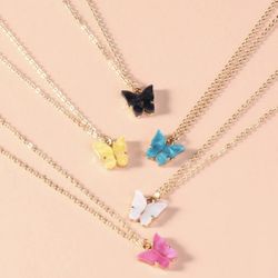 5 New Butterfly Necklace