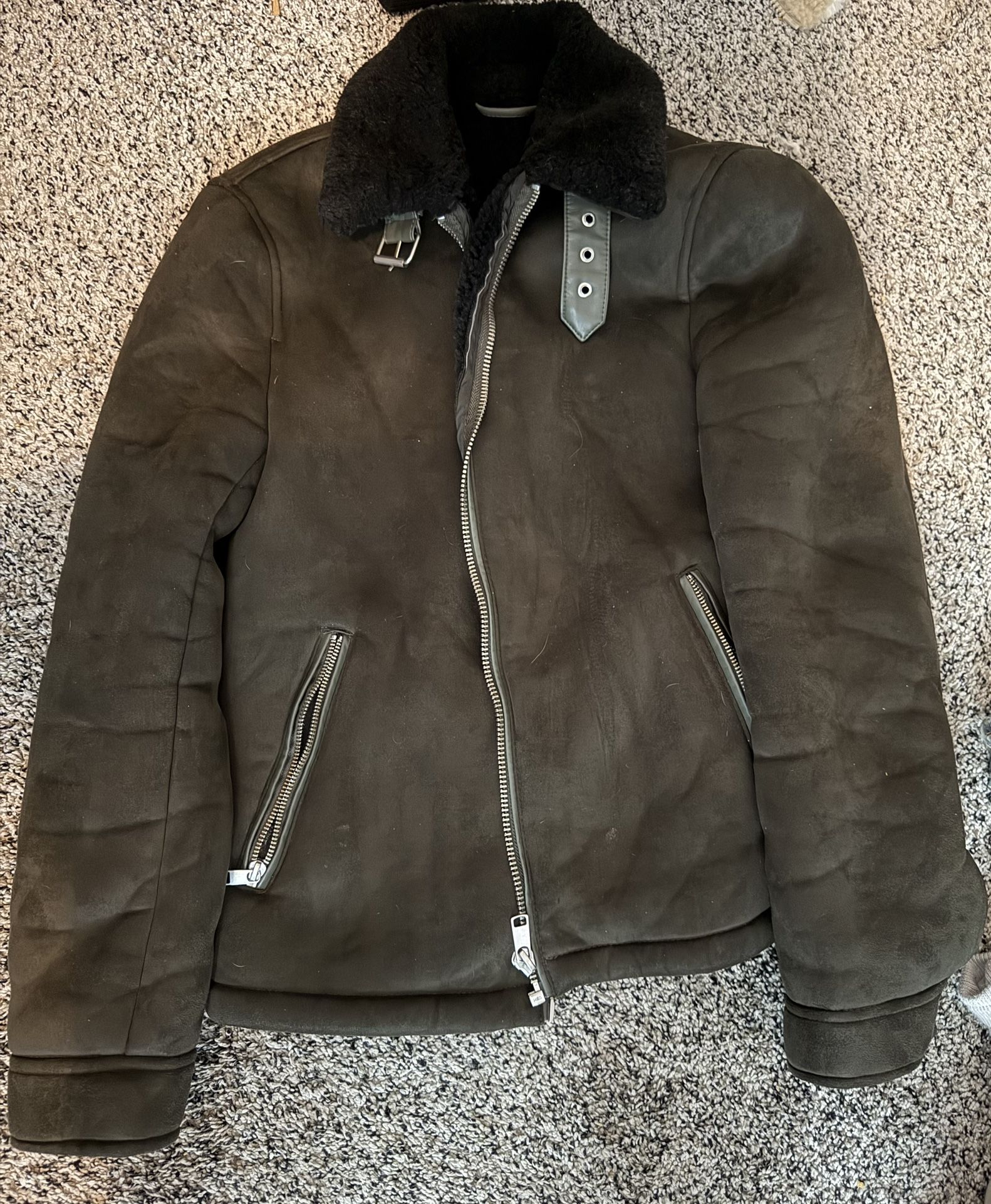Mens Shearling Jacket 