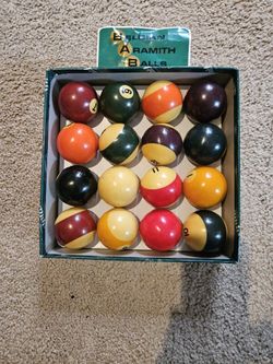 Famous pool balls