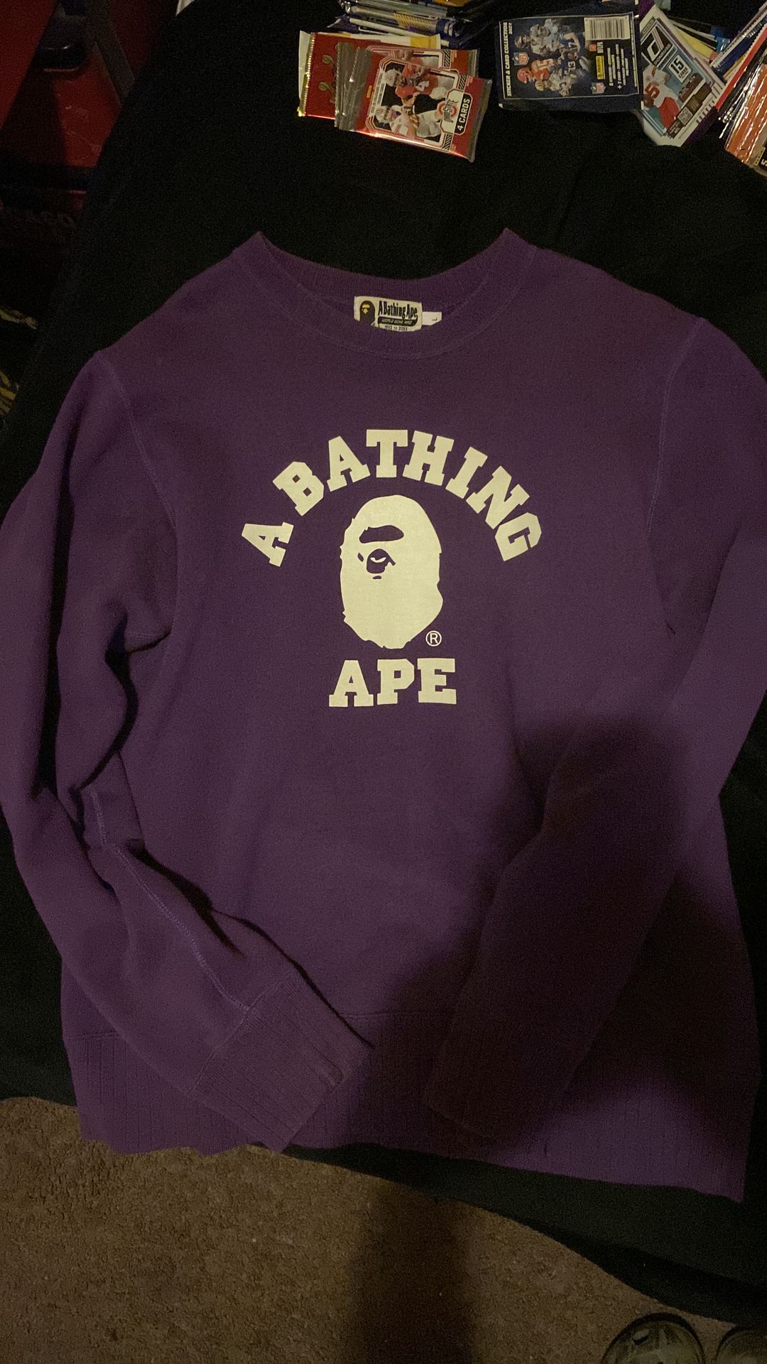 Bape Crew Neck Size Large