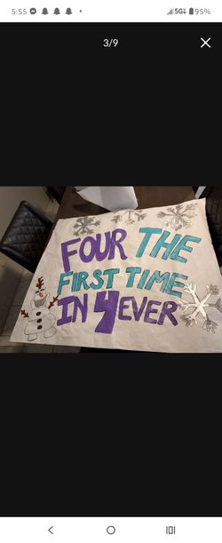 Frozen birthday party decorations