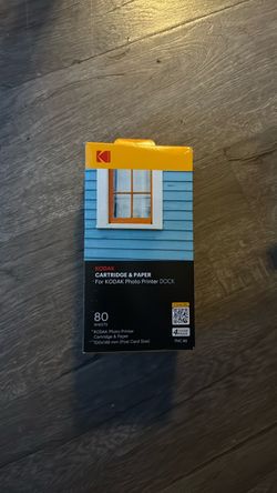 Kodak cartridge & paper 80 sheets