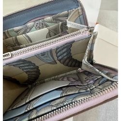 Hermes Silk-in Compact Wallet